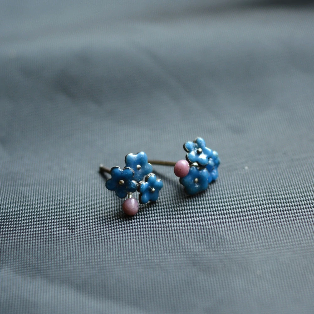 Náušnice - Pomněnky puzety