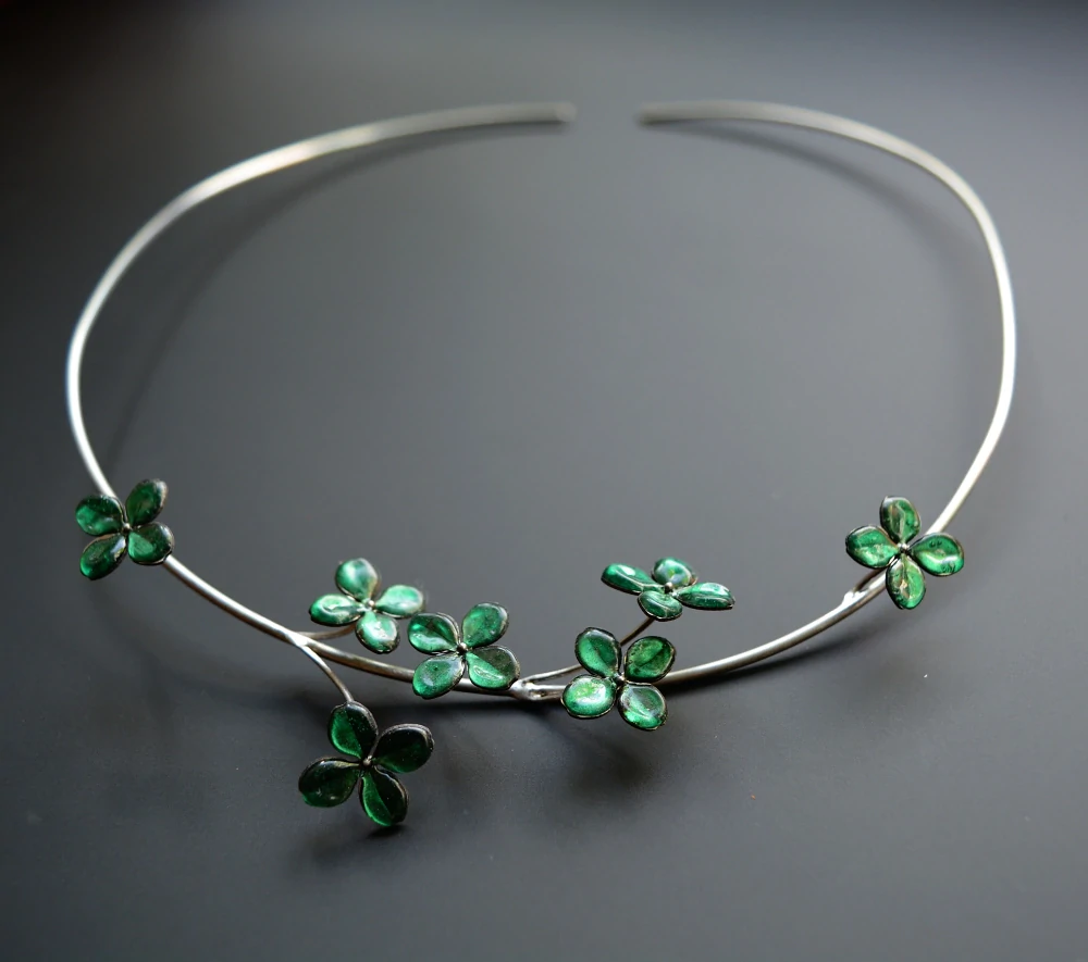 Náhrdelník- Čtyřlístky