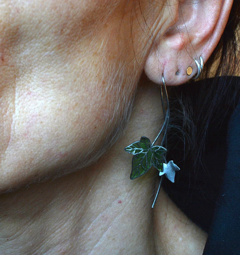 Náušnice - Břečťan