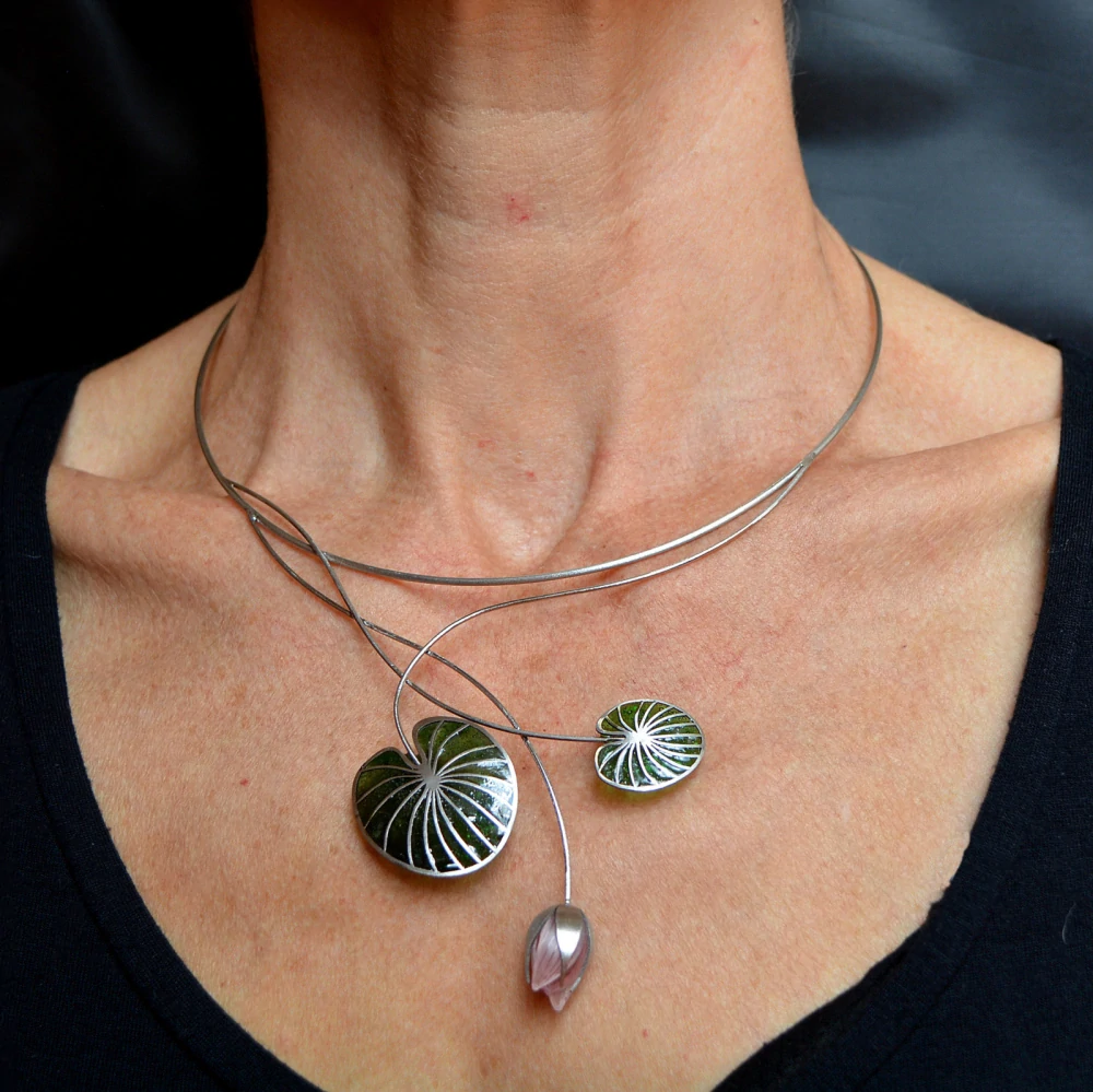 Náhrdelník - Leknín